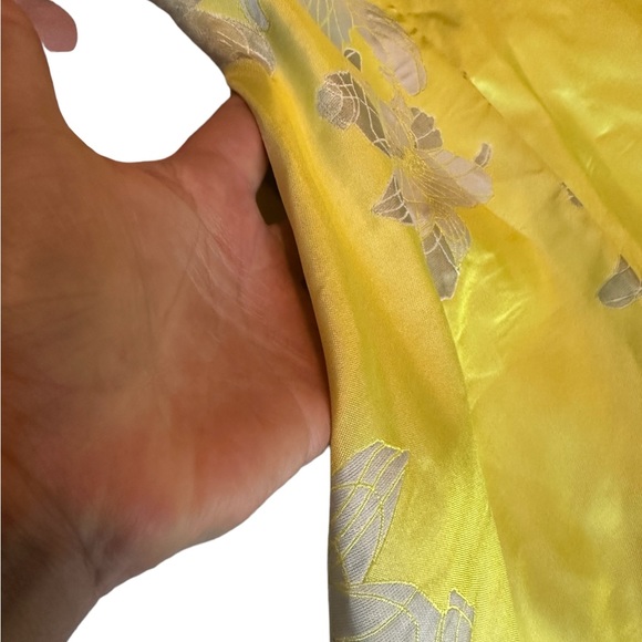 Badgley Mischka "Brianna" Dress PTP 17 Waist 14 Green - Pockets A line - Picture 8 of 16